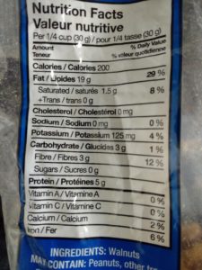 4 steps to reading nutrition facts table
