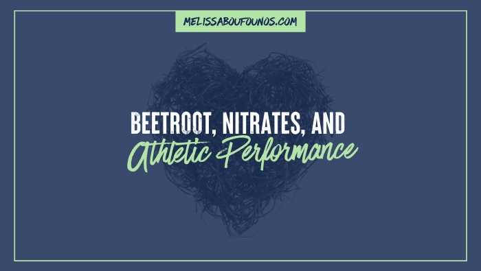 Beetroot, Nitrates and Athletic Performance